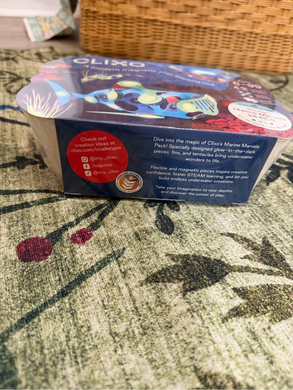 New Clixo Marine Ocean Critters Marvels Pack 24 piece ages 6+